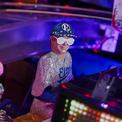 Piano-Playing Interactive Elton John Sculpture