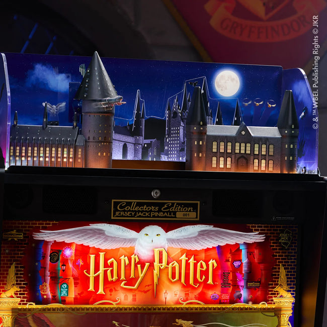 Interactive Hogwarts Topper Featuring Hedwig, Flying Harry, Roving Snitch & Dark Mark Projector