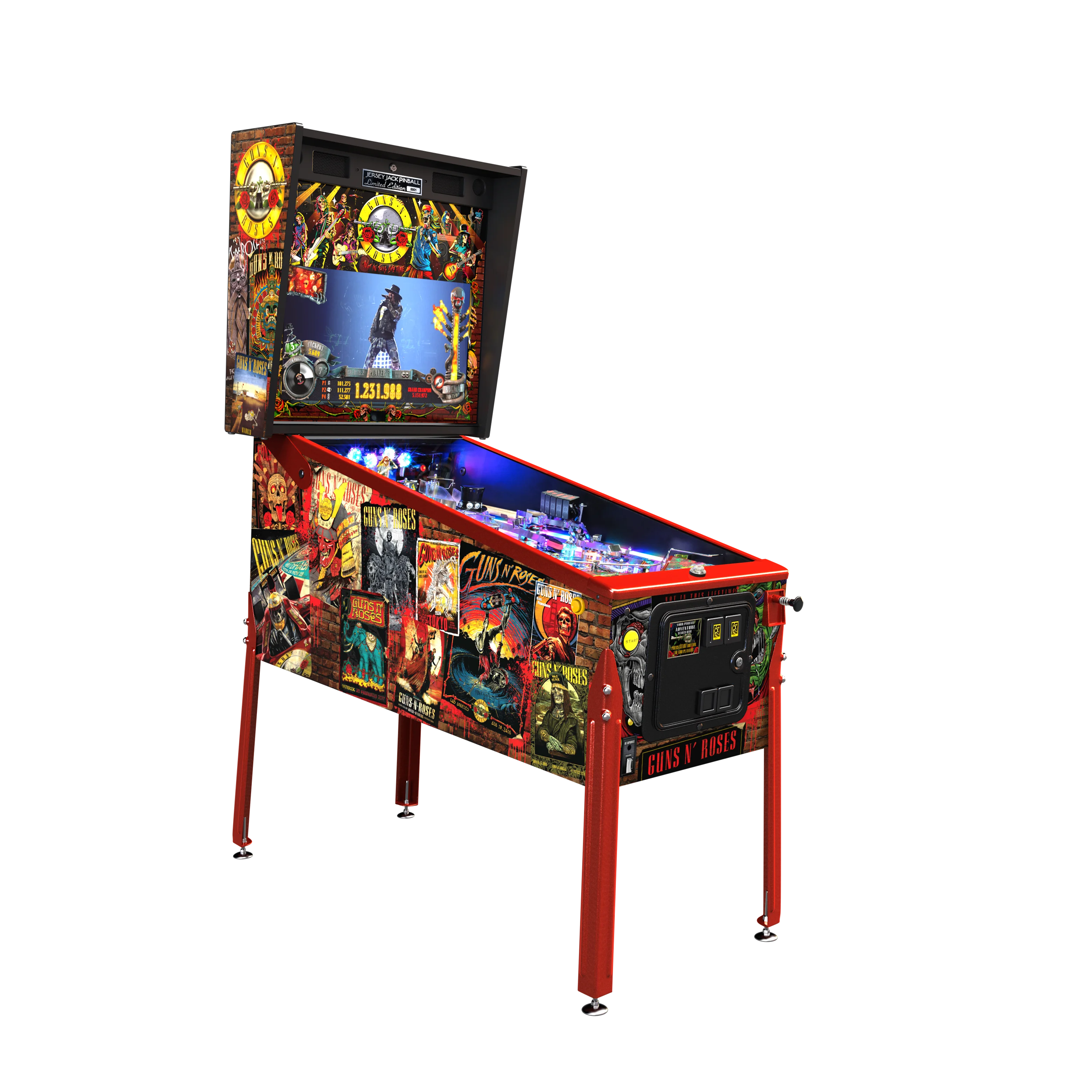 Guns N' Roses Limited Edition | Store | Jersey Jack Pinball