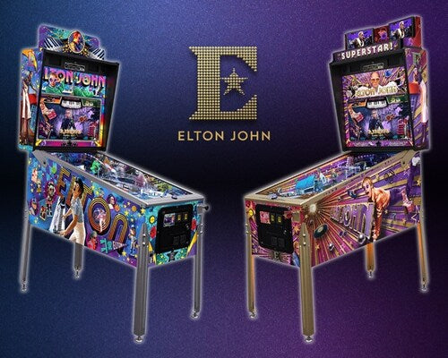 JERSEY JACK PINBALL ANNOUNCES PARTNERSHIP WITH MUSICIAL ICON ELTON JOHN