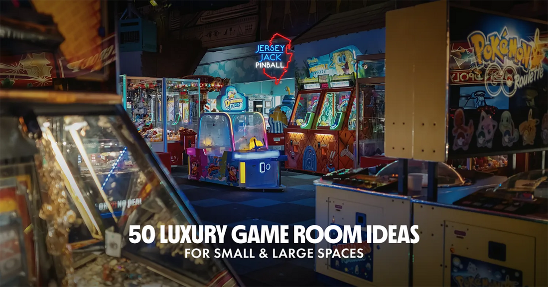 50 Luxury Game Room Ideas for Small and Large Spaces