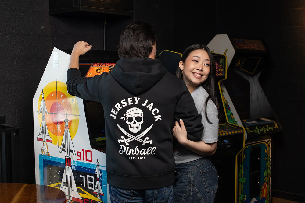 Jersey Jack Skull Zip-Up Hoodie