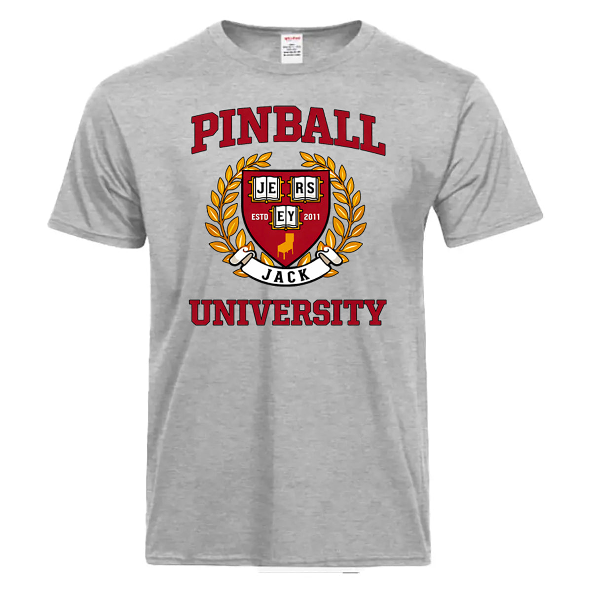 JJP Pinball University Tee