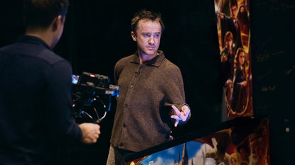 Tom Felton Becomes a Pinball Wizard