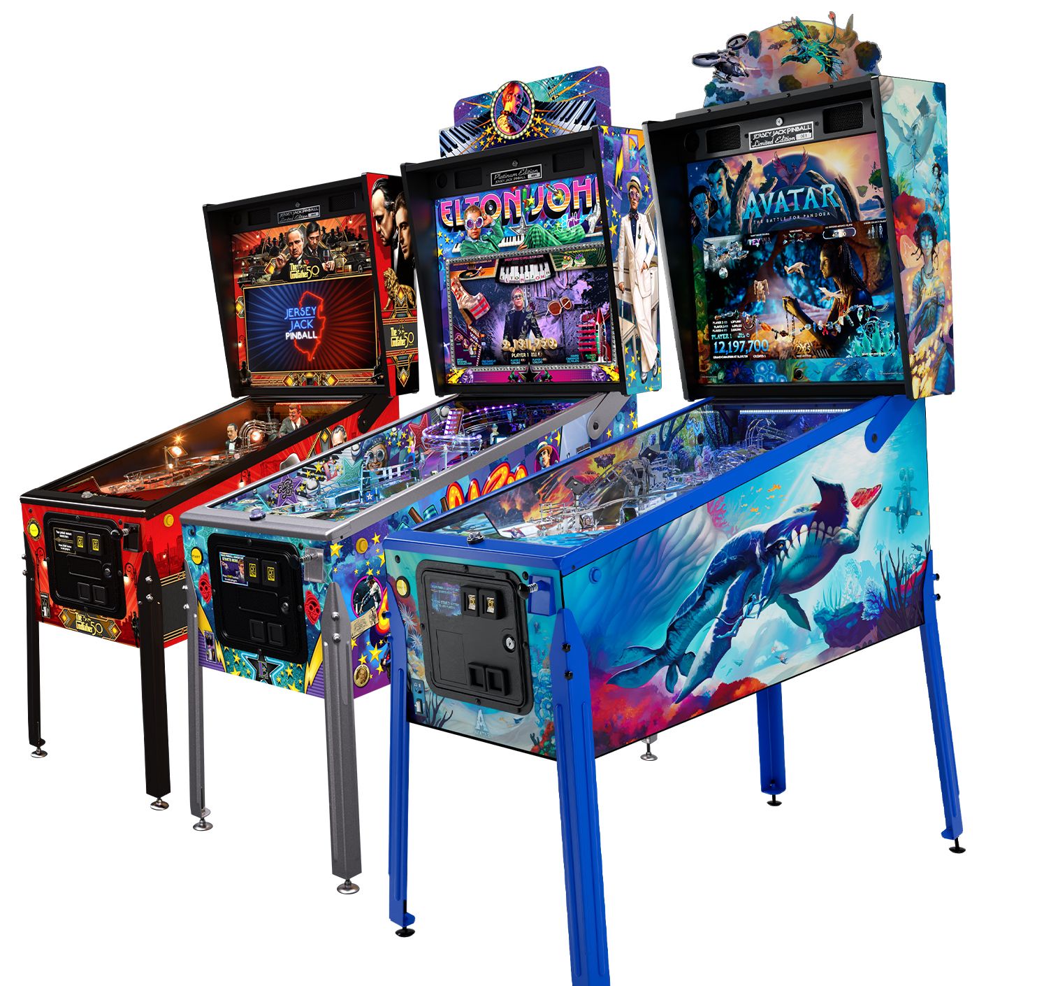 Latest Pinball Games by Jersey Jack Pinball