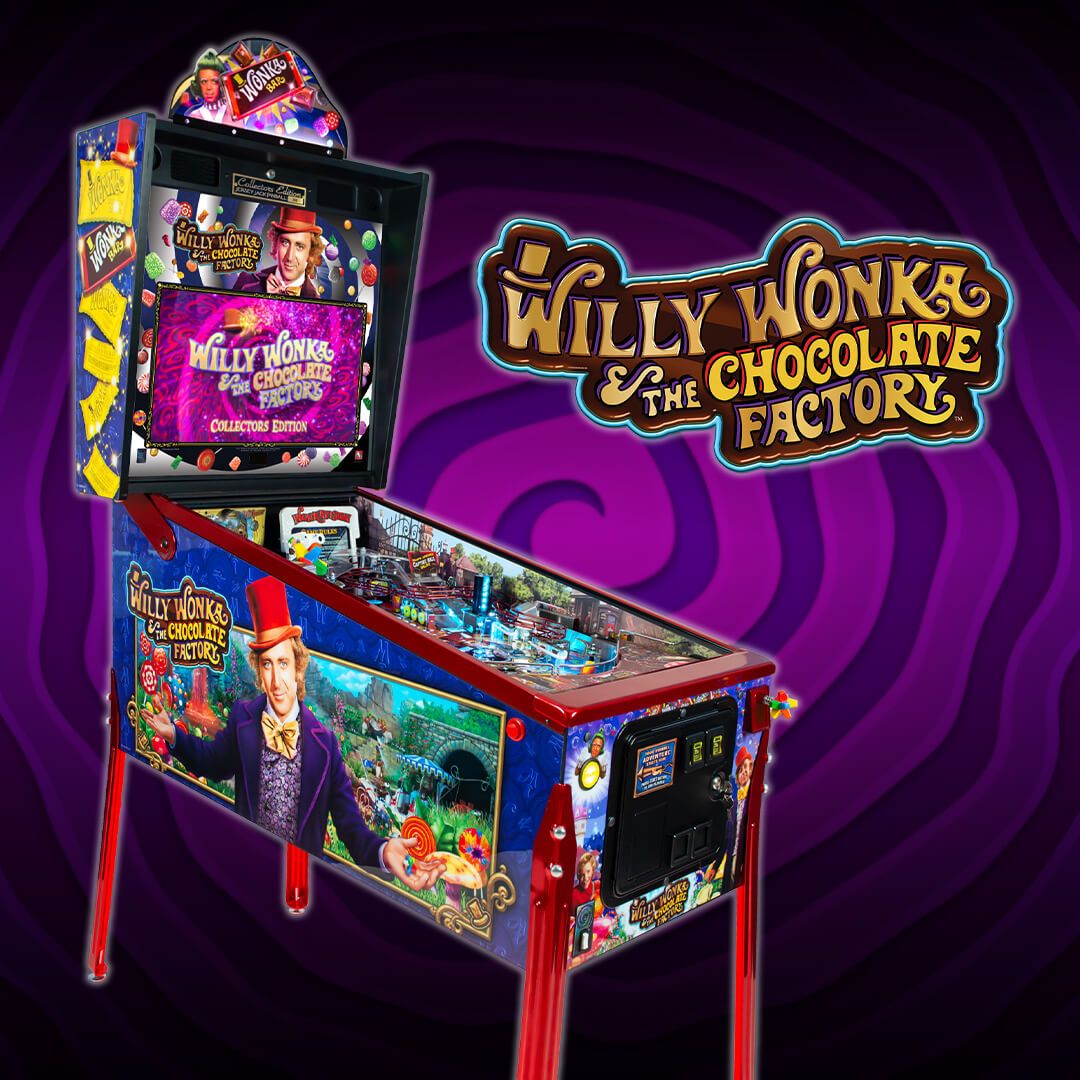 Willy Wonka Pinball | Buy Direct | Jersey Jack Pinball