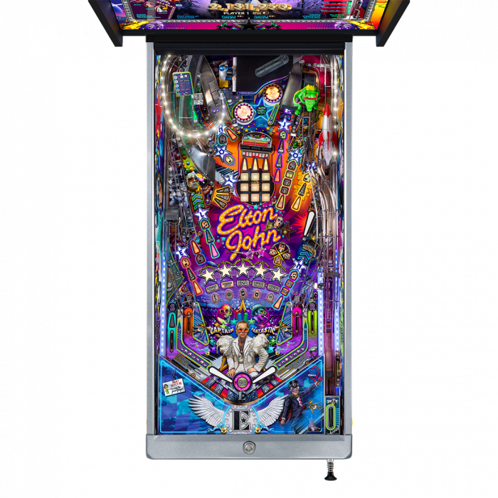 Elton John Pinball Game Platinum Edition Cabinet Right