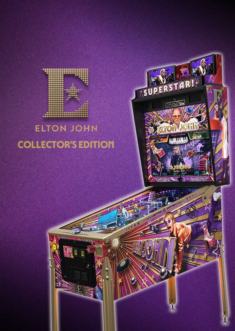 Elton John Pinball Machine - Platinum Edition